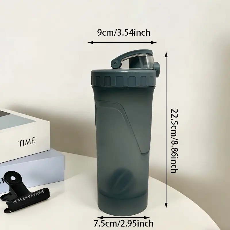 Mattierte Protein-Shaker-Flasche