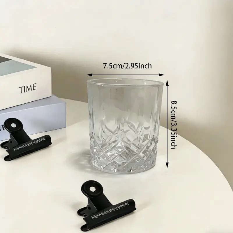Glas-Kristall-Whisky-Becher